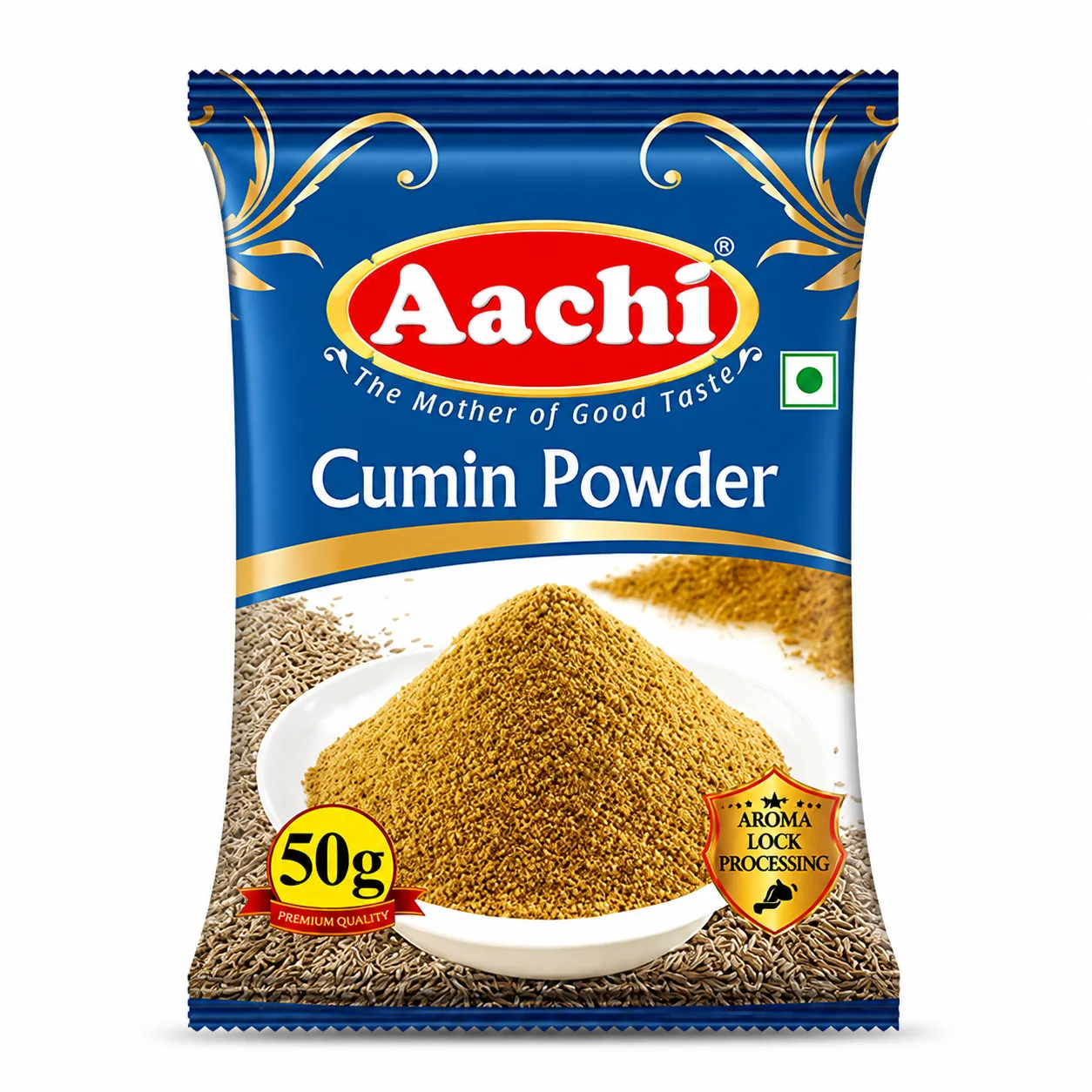 Aachi Cumin Powder 50g | Premium Jeera Powder for Rich Aroma & Authentic Flavor | Pure & Natural Spice for Curries, Rasam & Indian Cooking