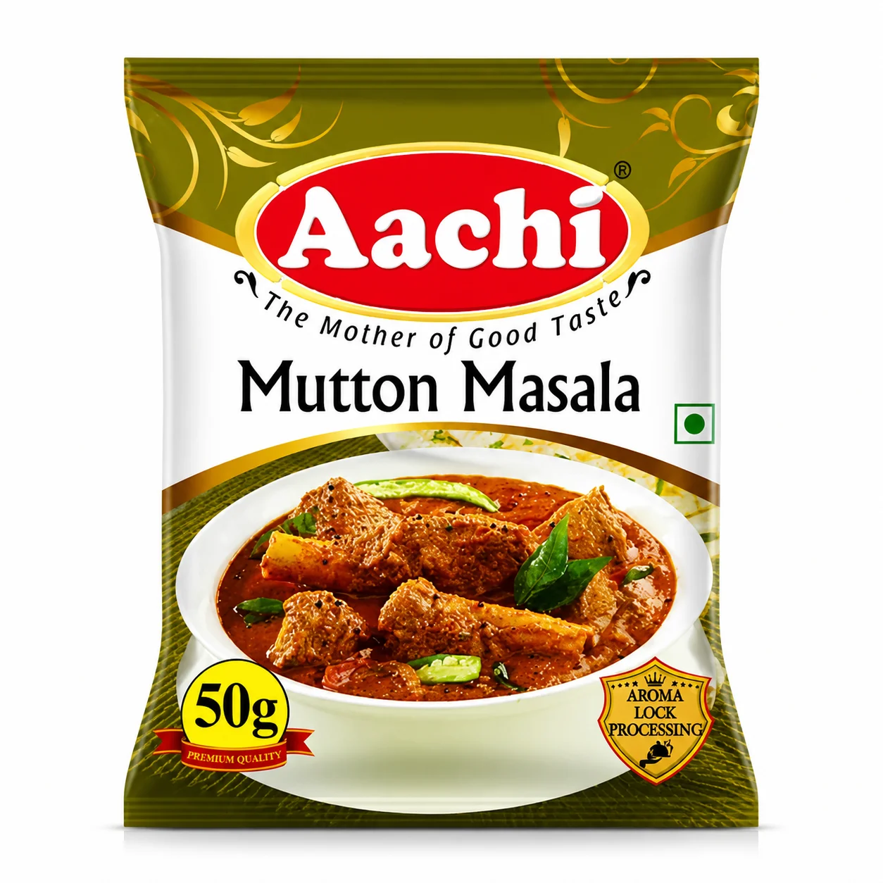 Aachi Mutton Masala 50G | Authentic Spice Blend for Mutton Curry, Biryani & Keema | Rich Aroma, Perfect Taste & Premium Quality