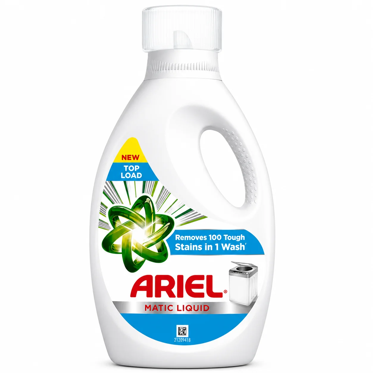 Ariel Matic Top Load Liquid Detergent 500ml | Removes 100 Tough Stains & Long Lasting Freshness – Ideal for Top Load Washing Machines