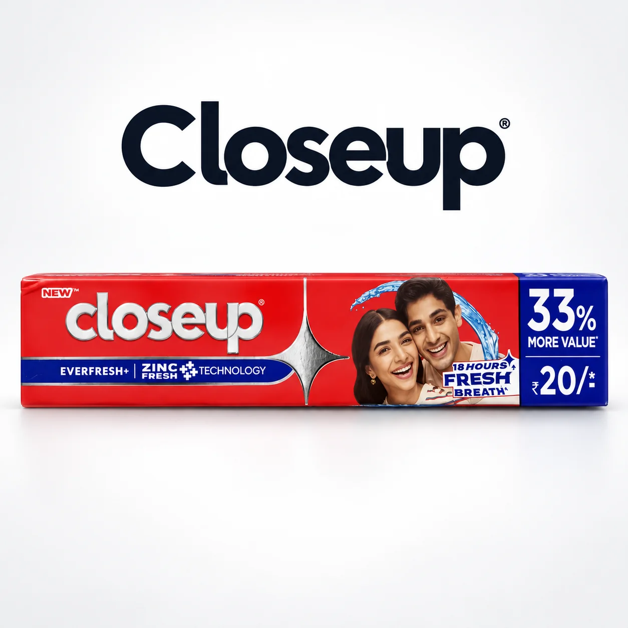 Closeup Everfresh+ Toothpaste | Zinc Fresh Technology for Fresh Breath 44g