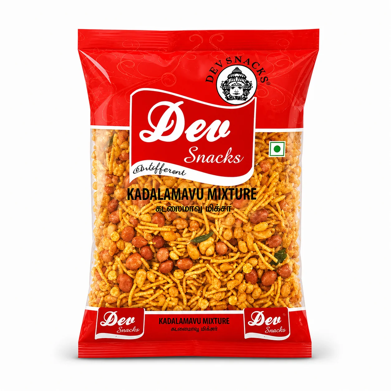 Dev Kadalamavu Mixture 200G | Spicy Crunchy South Indian Namkeen – Traditional Tea Time Snack for Family & Daily Snacking