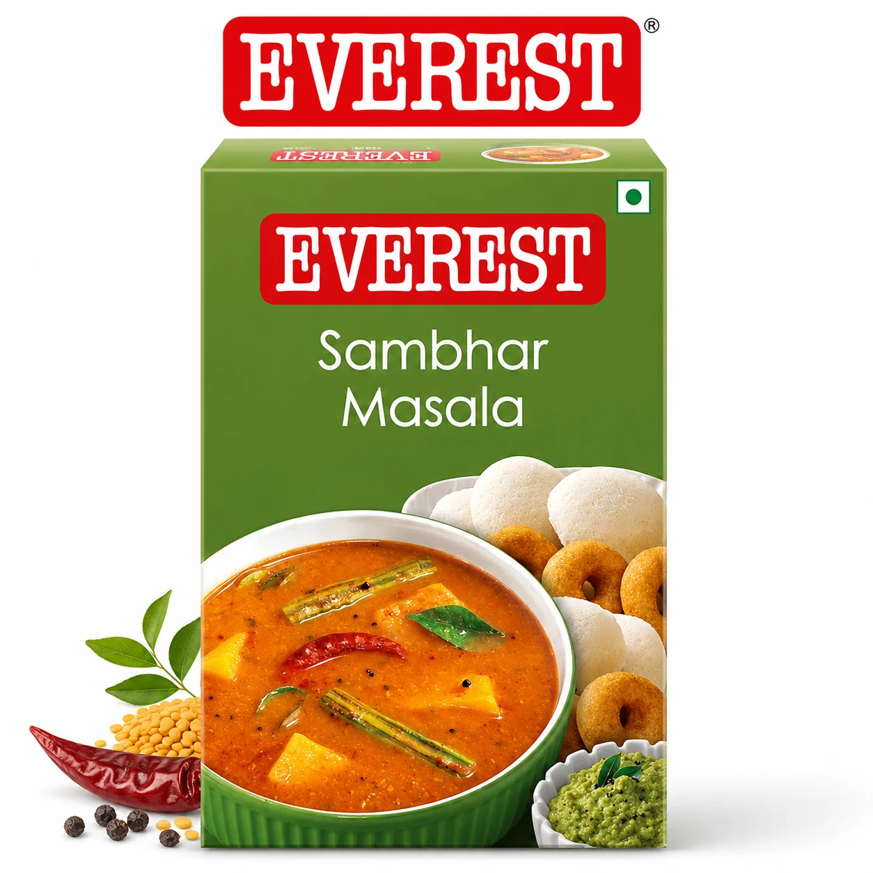 Everest Sambhar Masala 100G + Garam Masala 50G Combo | Authentic Indian Spice Blend for Sambar, Curry & Daily Cooking