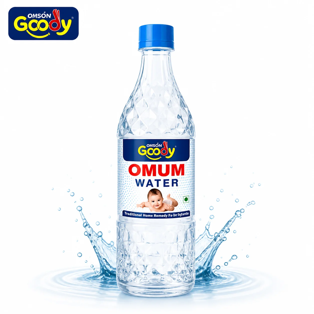 Goody Omum Water 100ml – Infant Digestive Relief Liquid | Colic & Indigestion Remedy | Natural & Safe Baby Care Solution for Newborns