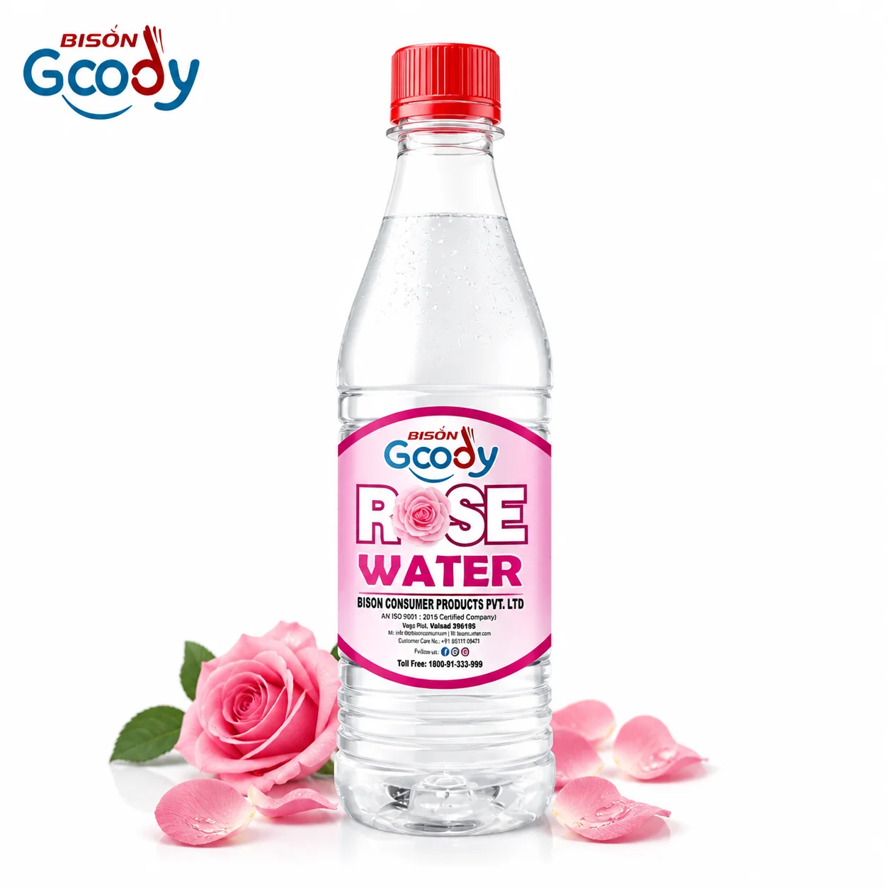 Goody Rose Water 100Ml | 100% Pure Natural Gulab Jal for Skin Care, Face Toner, Cooking & Pooja Use | Refreshing & Chemical-Free