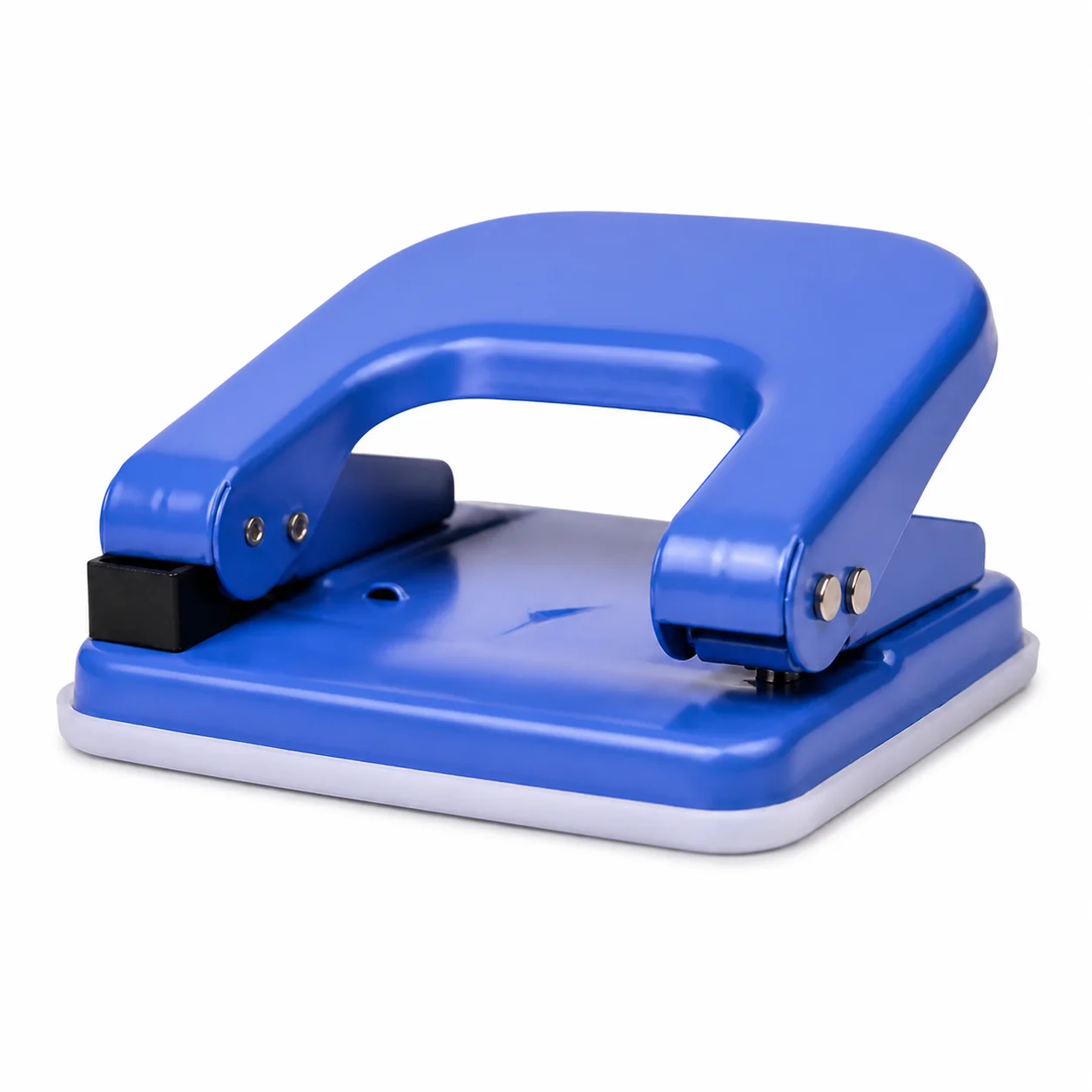 Heavy Duty 2-Hole Paper Punch Machine | Metal Office Punch with 10 Sheet Capacity & Safety Lock | Durable Paper Puncher for Office, School & Home Use