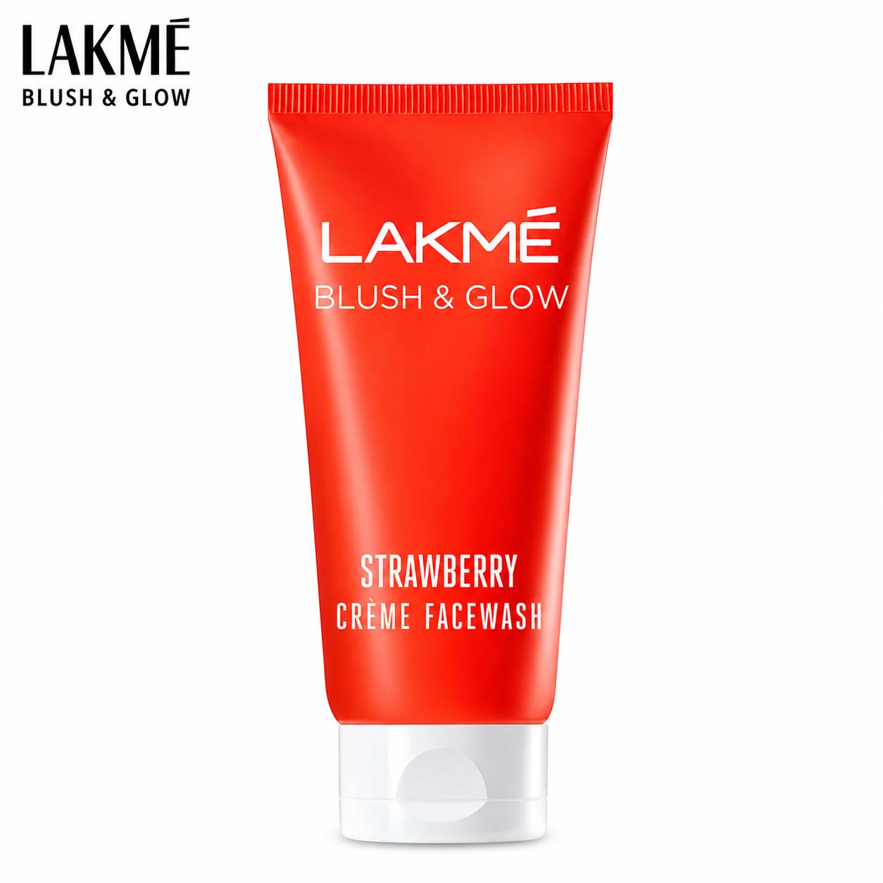 Lakme Strawberry Crème Facewash 100g | Blush & Glow Deep Cleansing Face Wash | Hydrating Brightening Cleanser for Soft Radiant Skin