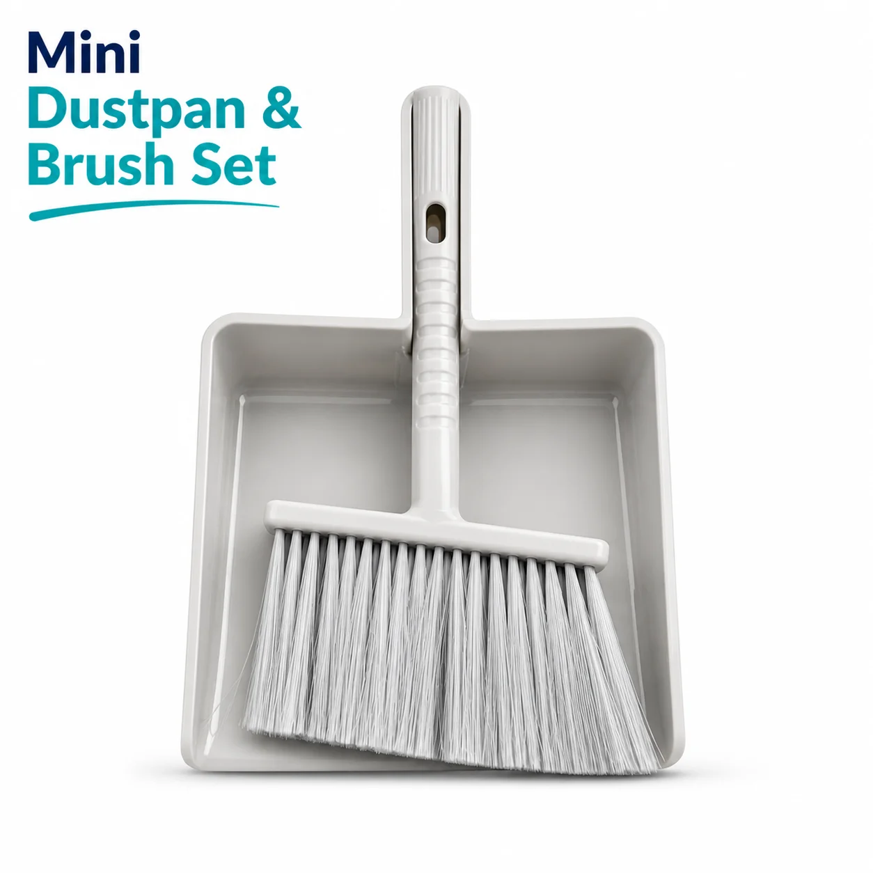 Mini Dustpan & Brush Set | Compact Handheld Cleaning Kit for Home, Kitchen, Office & Car – Lightweight Durable Multi-Surface Cleaner