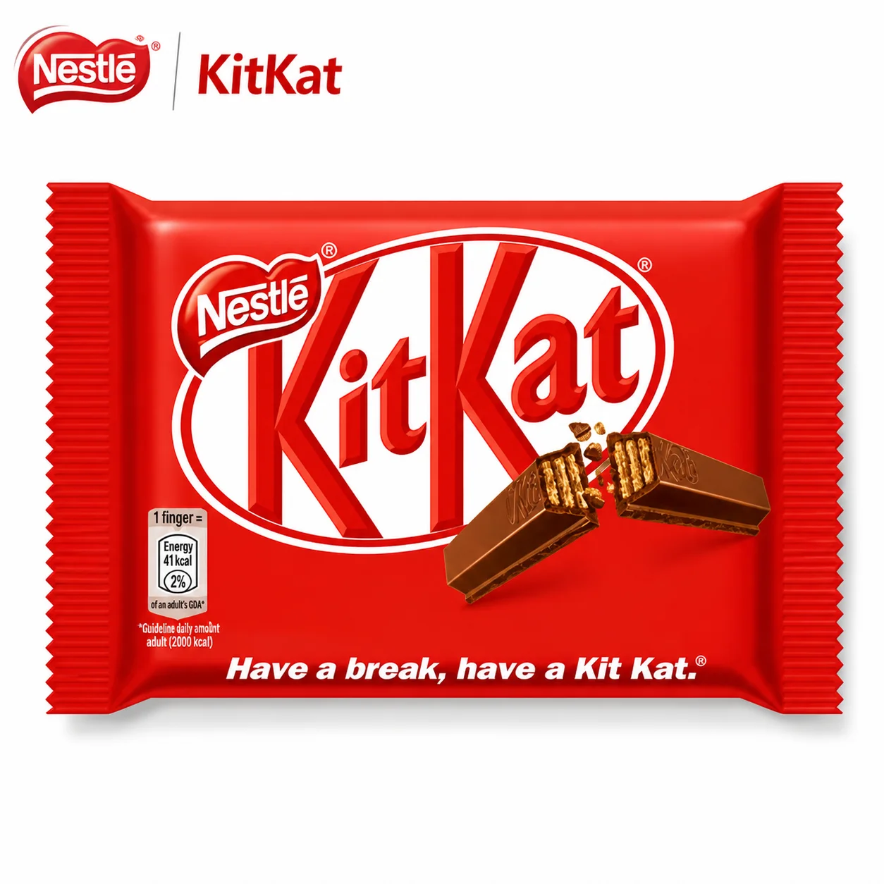 Nestle KitKat Chocolate 38.5G | Crispy Wafer Milk Chocolate Bar – Perfect Break Snack for Kids, Office & On-the-Go Treat