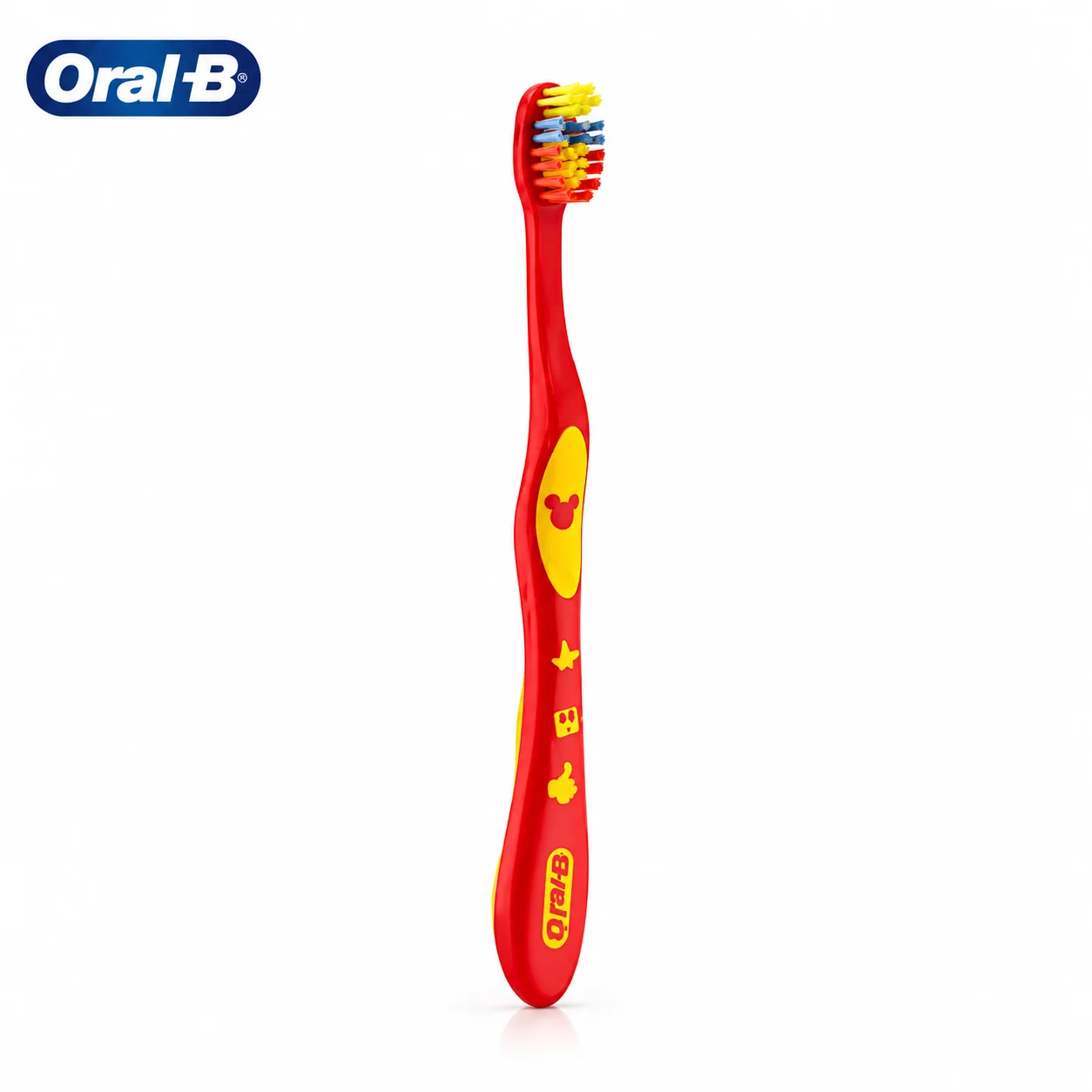 Oral-B Kids Extra Soft Toothbrush 1N | Gentle Bristles & Easy Grip Brush for Kids 2+ Years Daily Oral Care