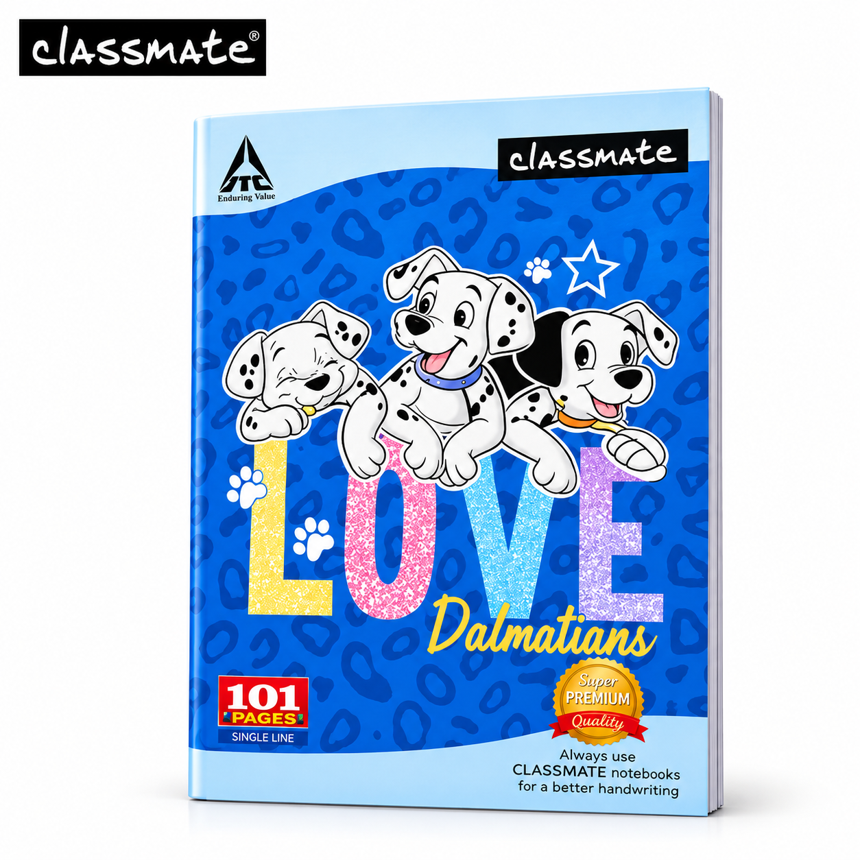Classmate 3-in-1 Subject Medium Notebook 172 Pages | Multi-Section Ruled Note for Students, School Notes, Homework & Daily Use