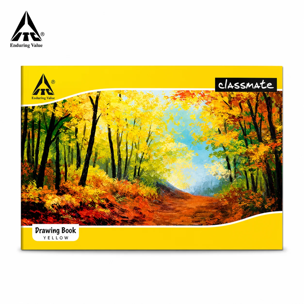 Classmate Drawing Small Notebook 36 Pages | Smooth Paper Sketch Book for Kids & Students | Compact Art Book for Drawing, Coloring & Creative Practice