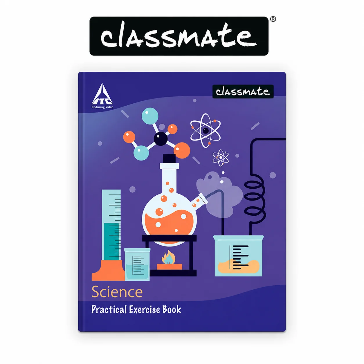 Classmate Science Practical Book 100 Pages | Lab Record Notebook for Experiments, Diagrams & School Use