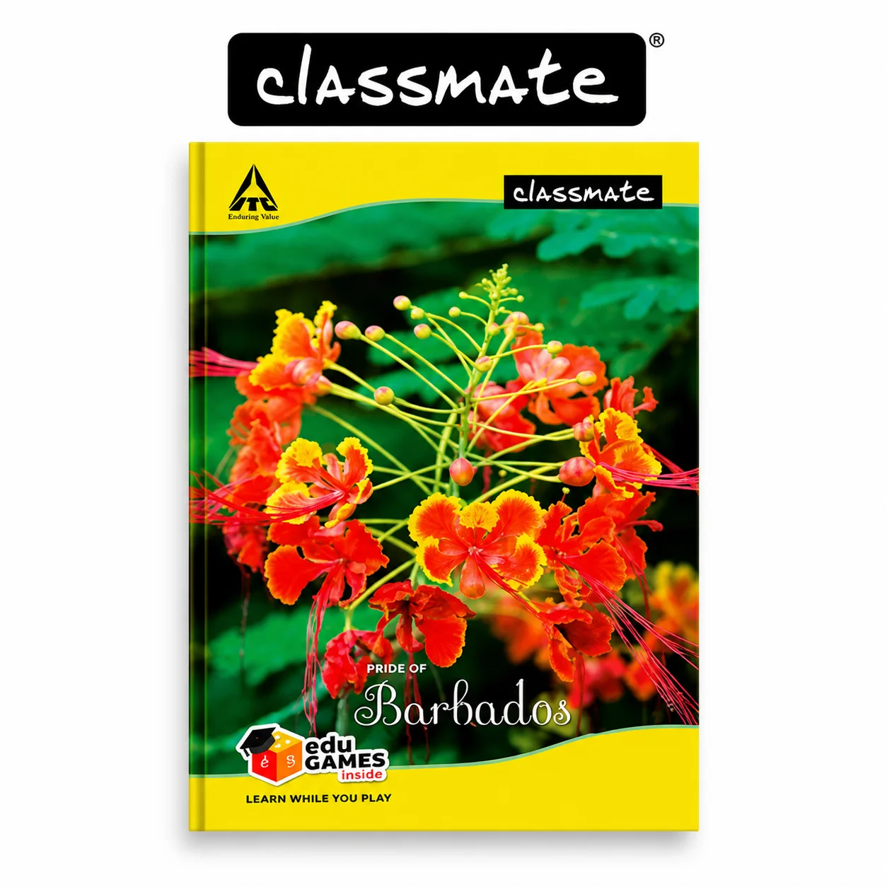 Classmate Unruled Long Notebook 160 Pages | Plain Note Book for Drawing, Creative Writing, School & Projects