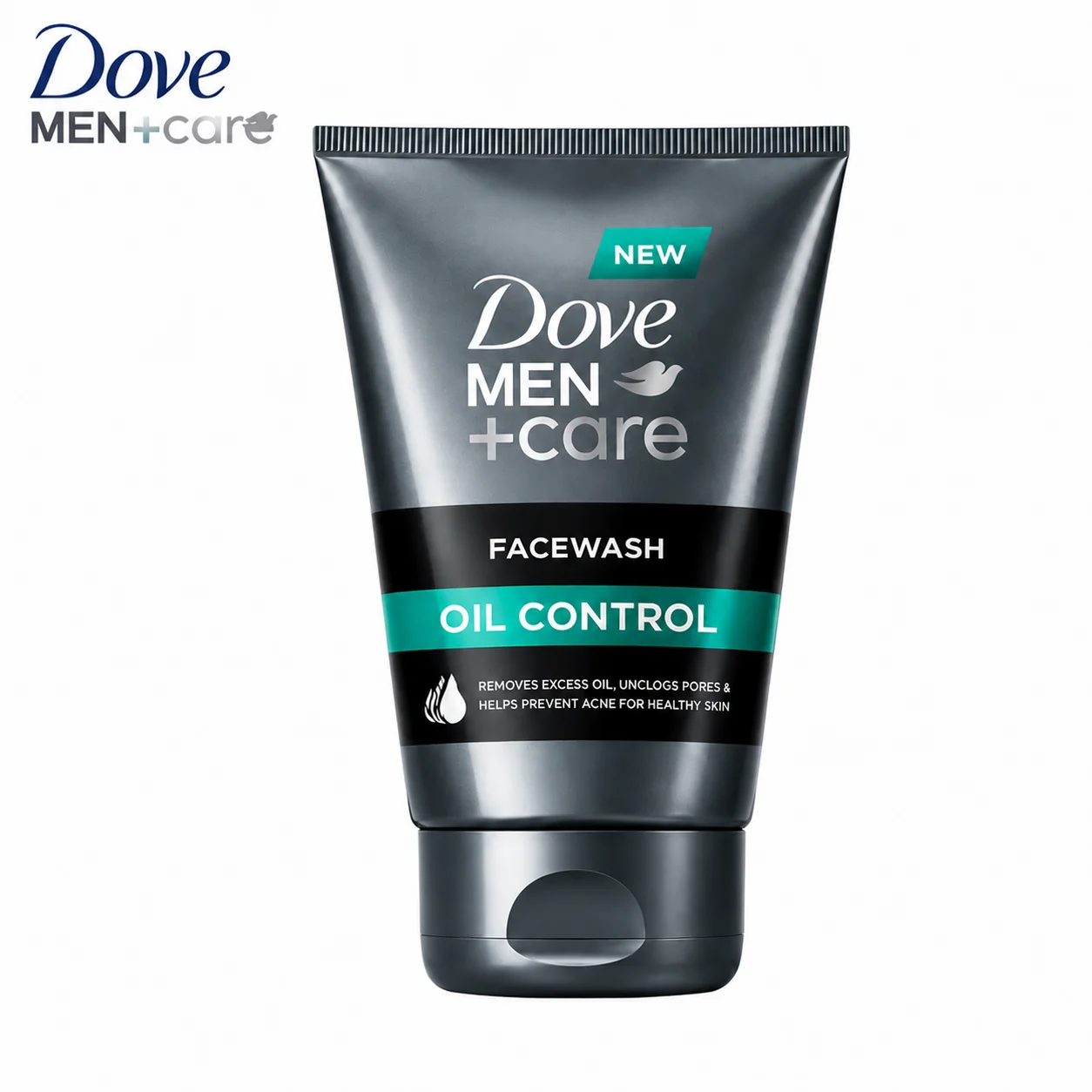Dove Men+Care Oil Control Face Wash 50G | Deep Cleansing Face Wash for Men with Oil Control & Fresh Healthy Skin