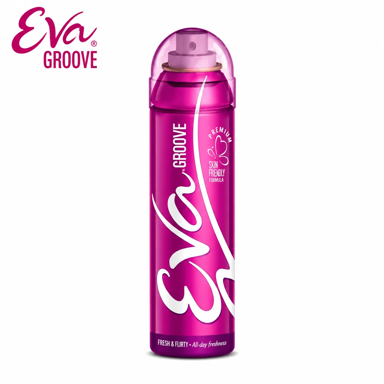 Eva Groove Body Spray 125Ml | Long Lasting Floral Deodorant Spray for Women with 24Hr Freshness & Odour Protection