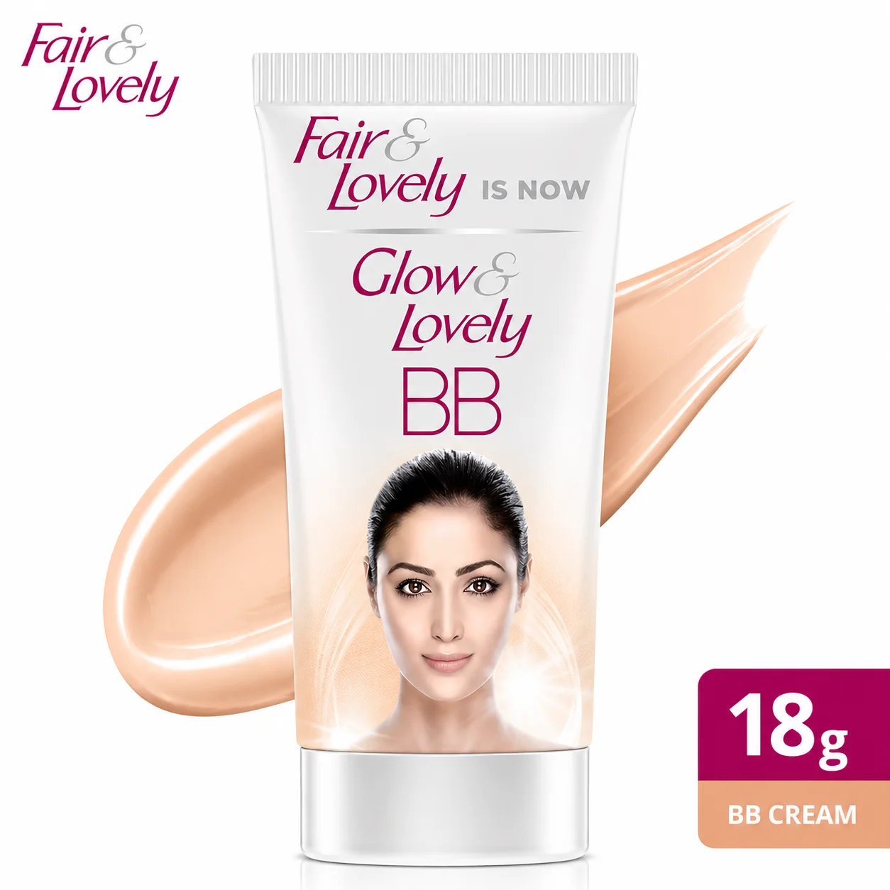 Glow & Lovely BB Cream Shade 1 18g | Instant Glow & Natural Coverage | Evens Skin Tone with UV Protection | Lightweight Daily Use Cream for All Skin Types