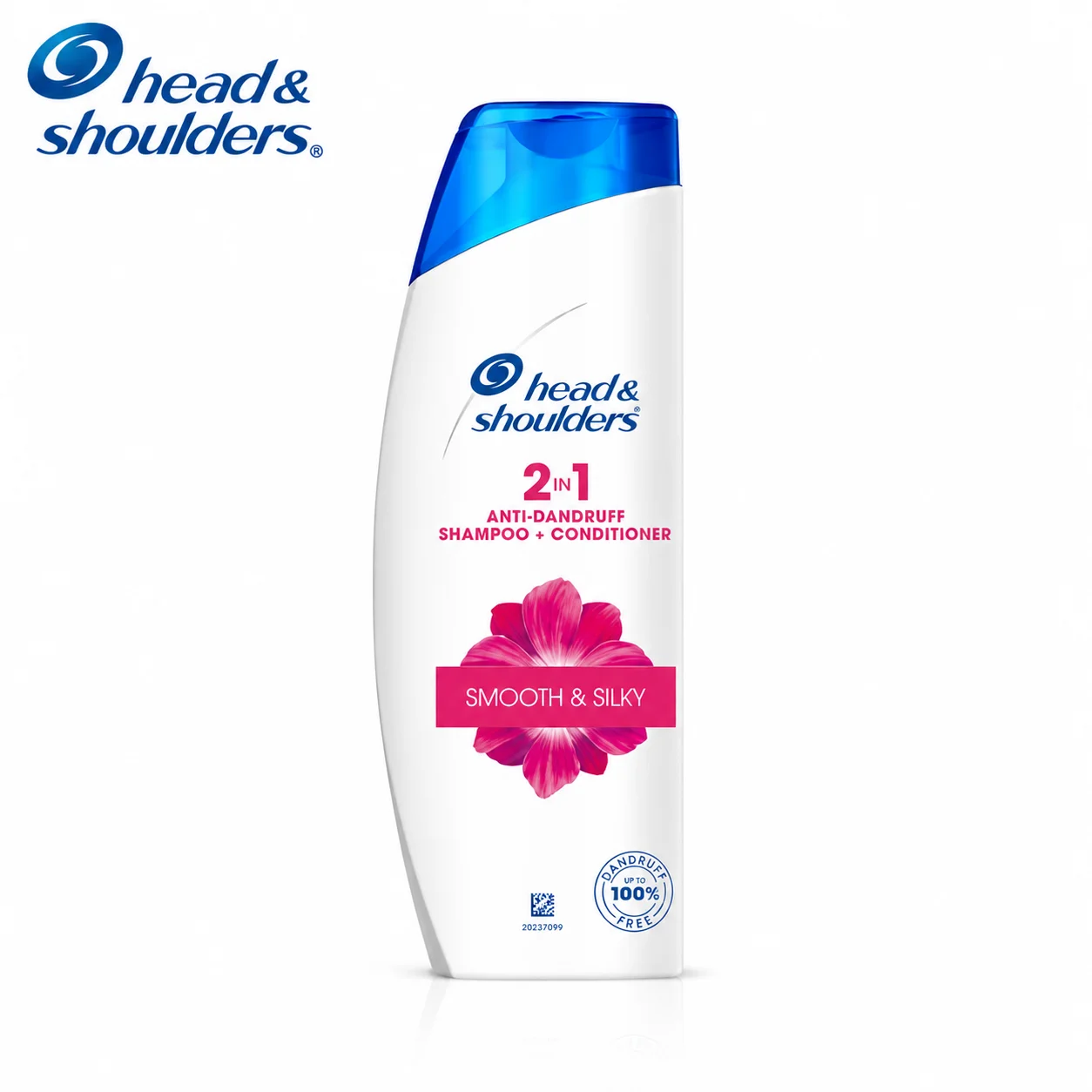 Head & Shoulders 2 In 1 Smooth & Silky Anti-Dandruff Shampoo 72ml | Shampoo + Conditioner for Soft, Smooth & Healthy Hair