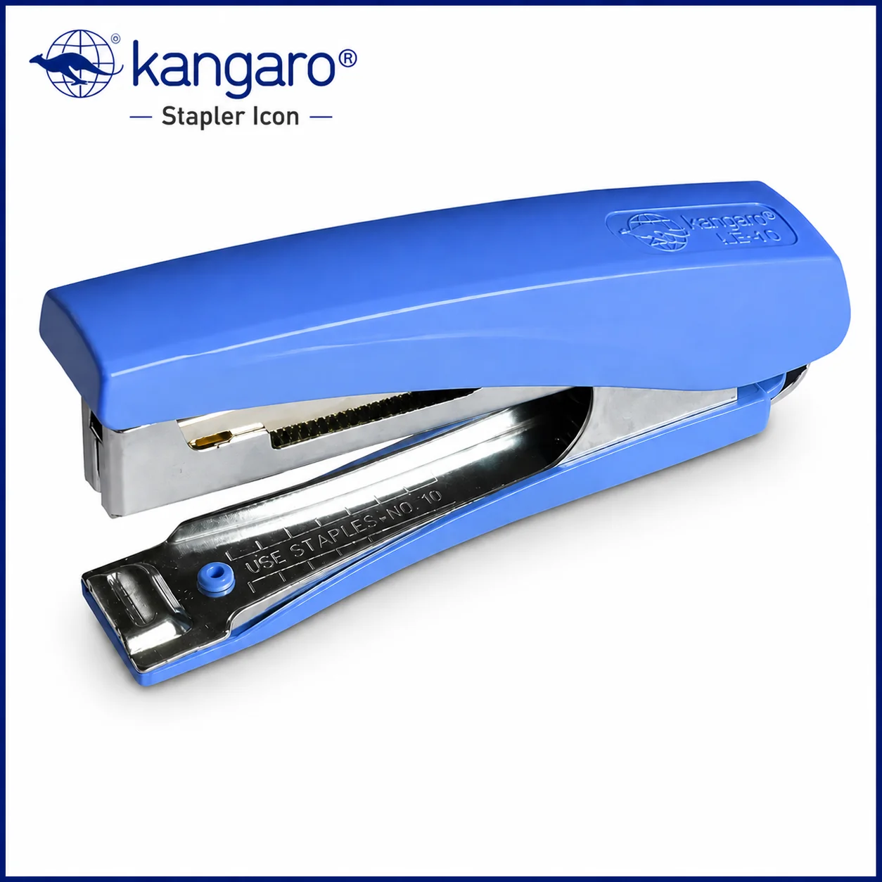 Kangaro Stapler Icon | Durable Heavy-Duty Office Stapler with Smooth Jam-Free Stapling – Ergonomic Grip for Home, School & Professional Use