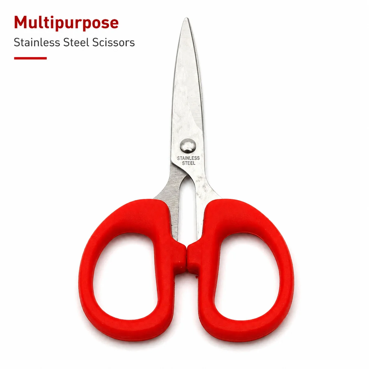 Multipurpose Stainless Steel Scissors | Sharp Precision Cutting Shears with Comfort Grip – Durable All-Purpose Scissors for Home, Office & DIY Use