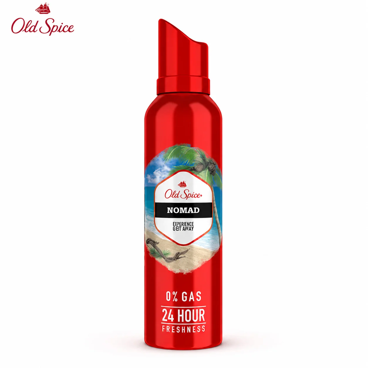 Old Spice Nomad Deodorant Body Spray 140Ml | 24Hr Freshness & Odor Protection | Long Lasting Men’s Deodorant Spray