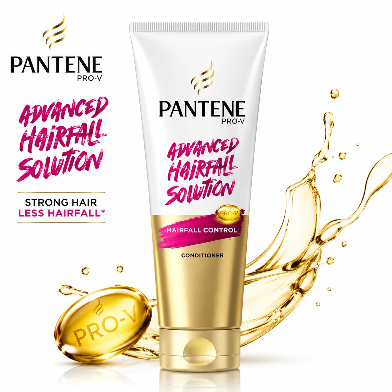 Pantene Pro-V Hairfall Control Conditioner 200Ml | Advanced Hairfall Solution for Strong, Smooth & Nourished Hair