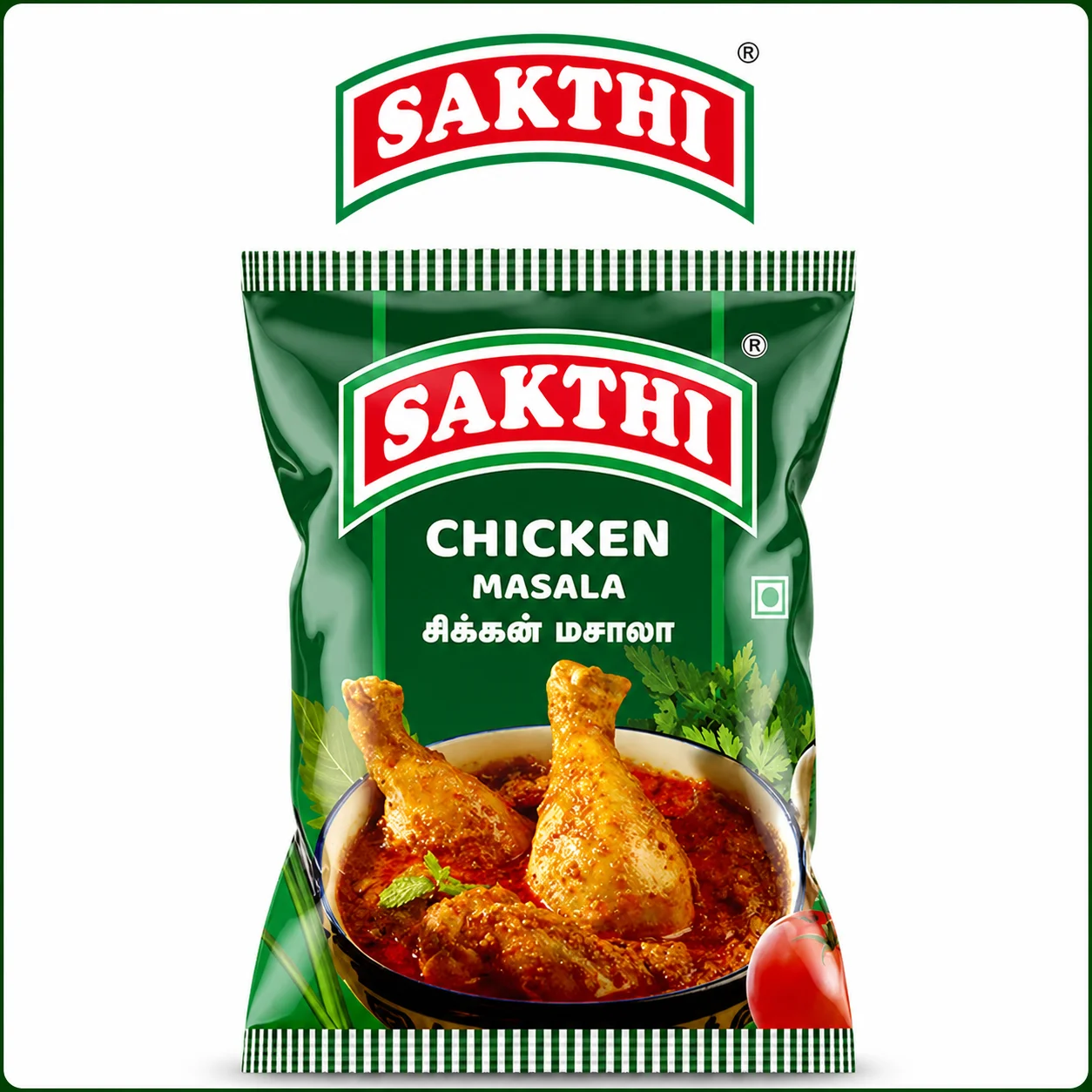 Sakthi Chicken Masala 100g | Authentic Spice Blend for Chicken Curry & Fry | Rich Flavor, Easy Cooking Masala | Pure & Natural Ingredients for Delicious Chicken Dishes