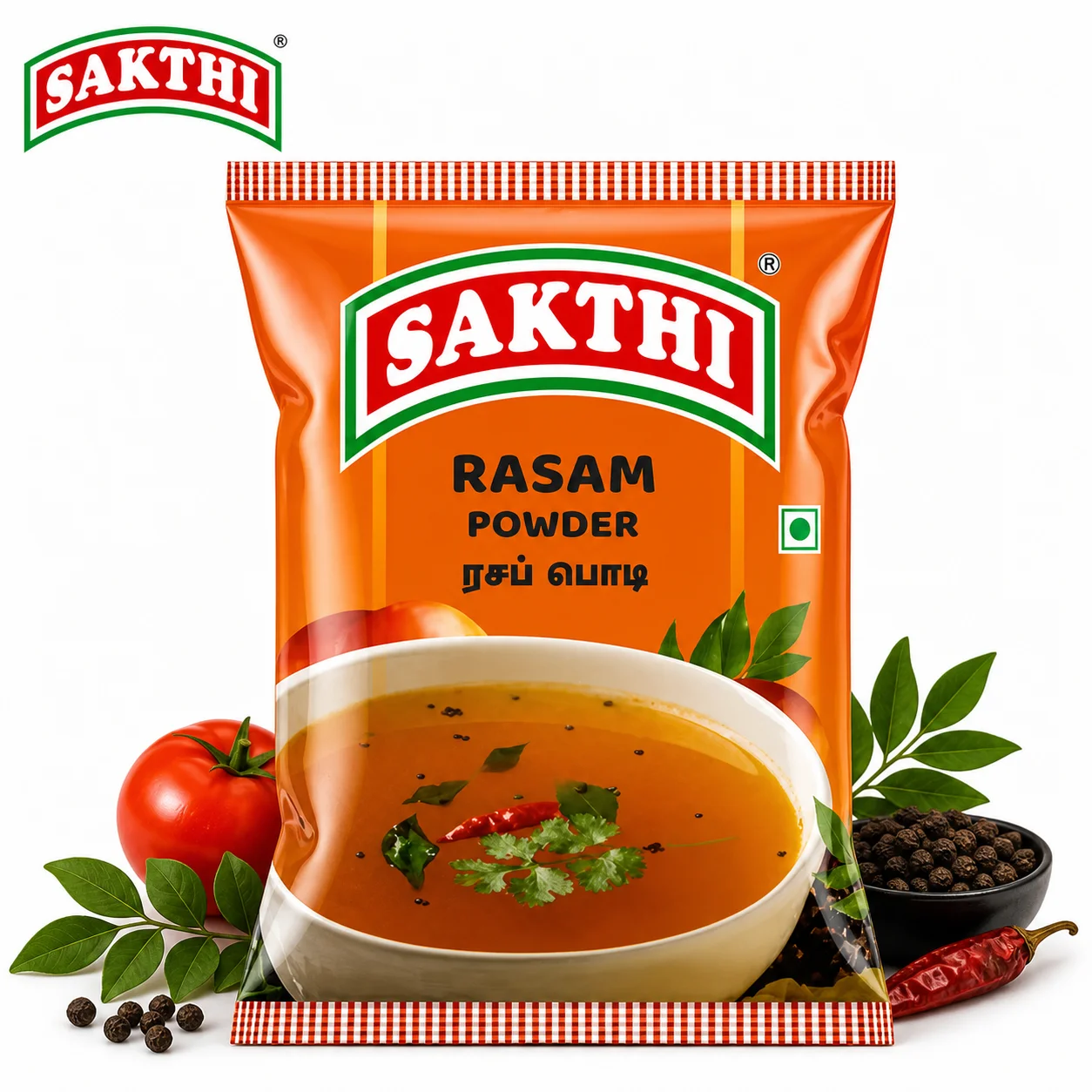 Sakthi Rasam Powder 100Gm | Authentic South Indian Spice Blend for Traditional Rasam | Aromatic & Flavorful Homemade Rasam Masala