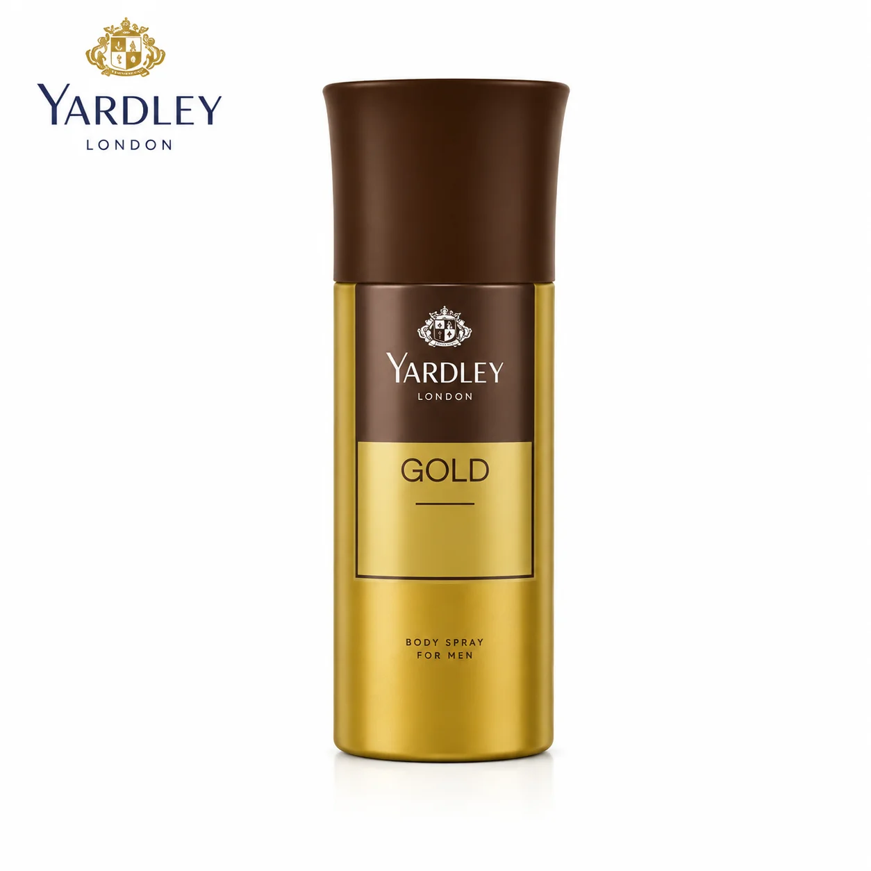 Yardley London Gold Body Spray for Men 200Ml | Long Lasting Premium Deodorant Spray | Fresh Masculine Fragrance for Daily Wear